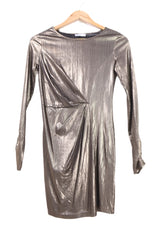 שמלה זהובה נחושת סקסית - XS